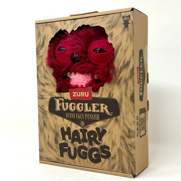 Fuggler Hairy Fuggs SIR BELCH Funny Ugly Monster 9" Plush Zuru - Picture 4 of 8